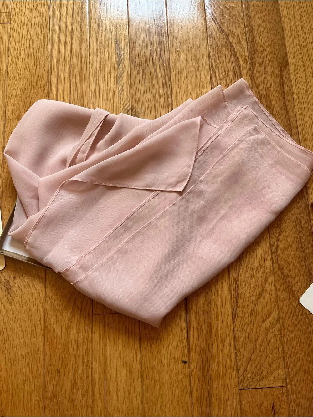 NEW Furtalk Womens Light Pink Scarf
